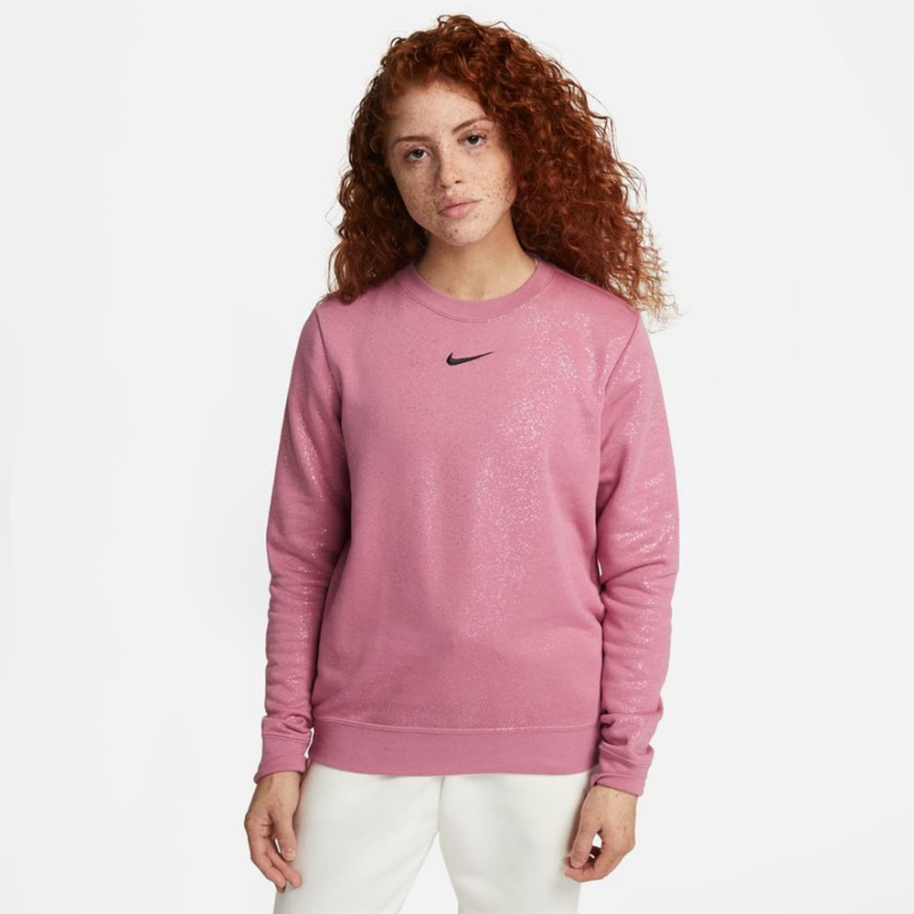 NWT ‐ Pink Nike Stardust Allover Print Sweatshirt - Size Small